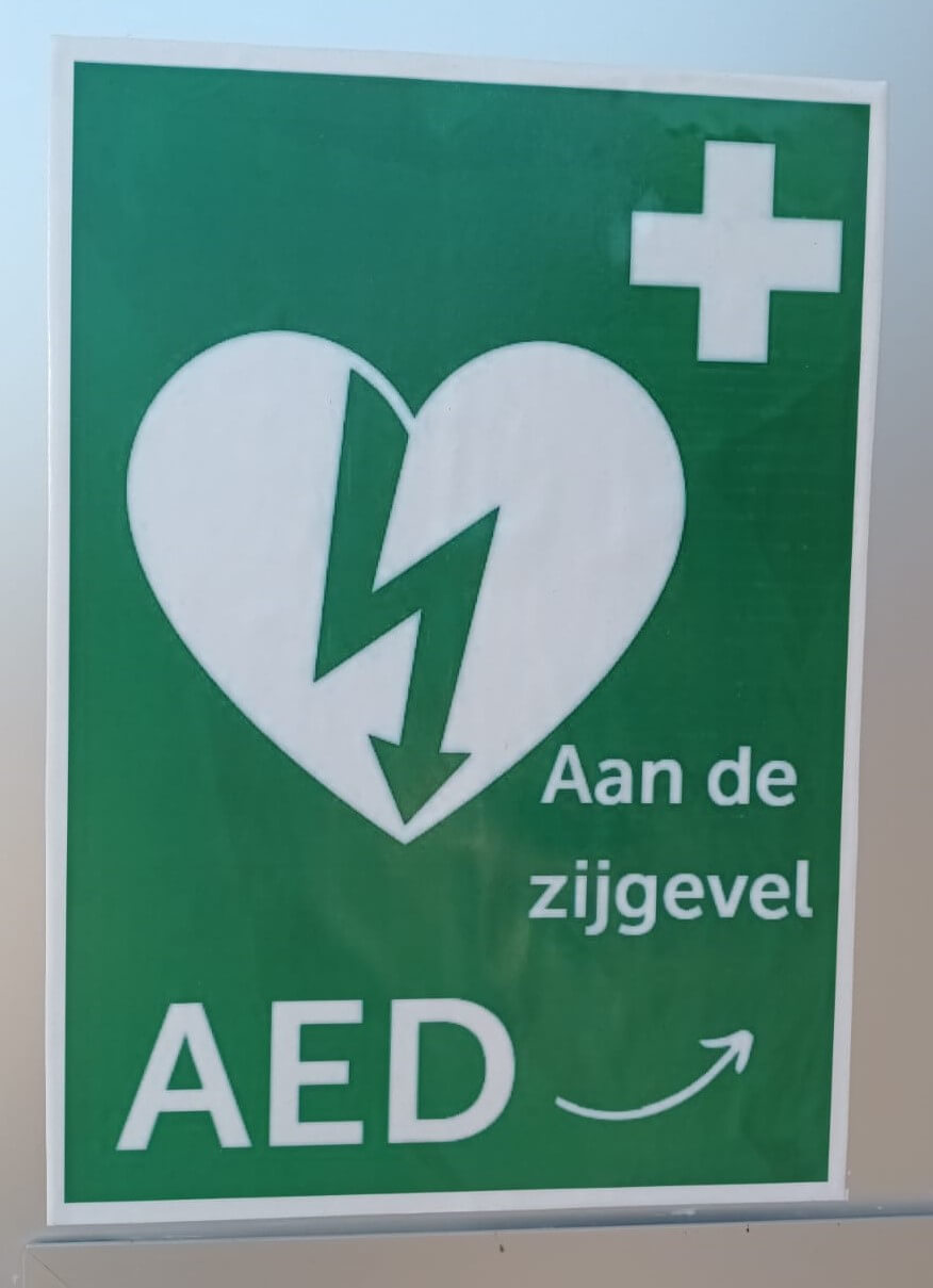 AED TOESTEL SIGNAGE